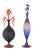 Collection of Two Murano Glass Figural Motif Perfume Bottles For Sale