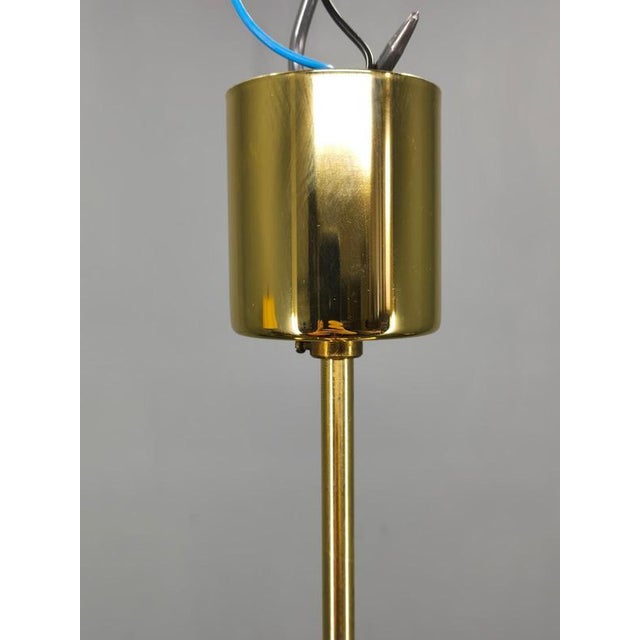 Metal Space Age Ufo Pendant Lamp from Kamenický Šenov, Former Czechoslovakia, 1970s For Sale - Image 7 of 15