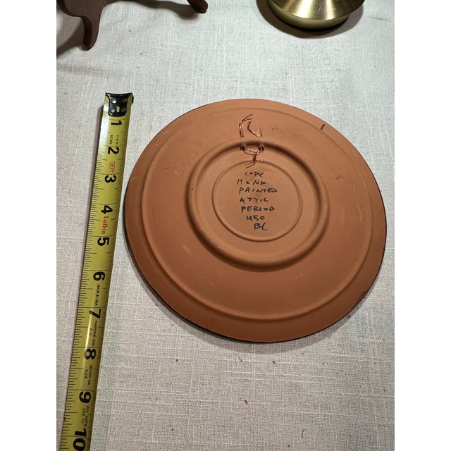 Up for consideration is a beautiful hand painted Ancient Greek decorative plate. This would look lovely in your home and...