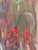 1980s 1980s Pair Abstract Paintings Florida Florals in Red and Purple by Elia Framed For Sale - Image 5 of 7