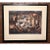 Original mid-century abstract intaglio etching with aquatint by listed artist Fiorini. Features a complex...