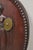 Wood Antique Classical Oval Carved Mahogany Figural Goddess Wall Sculpture Plaque For Sale - Image 7 of 11