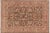 Taupe Floral 1990's Pak-Persian Green/Taupe Wool Rug - 6'0'' X 8'9'' For Sale - Image 8 of 9