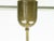 Goldenrod Brass and Clear Murano Glass Pendant Light attributed to Barovier & Toso For Sale - Image 8 of 13
