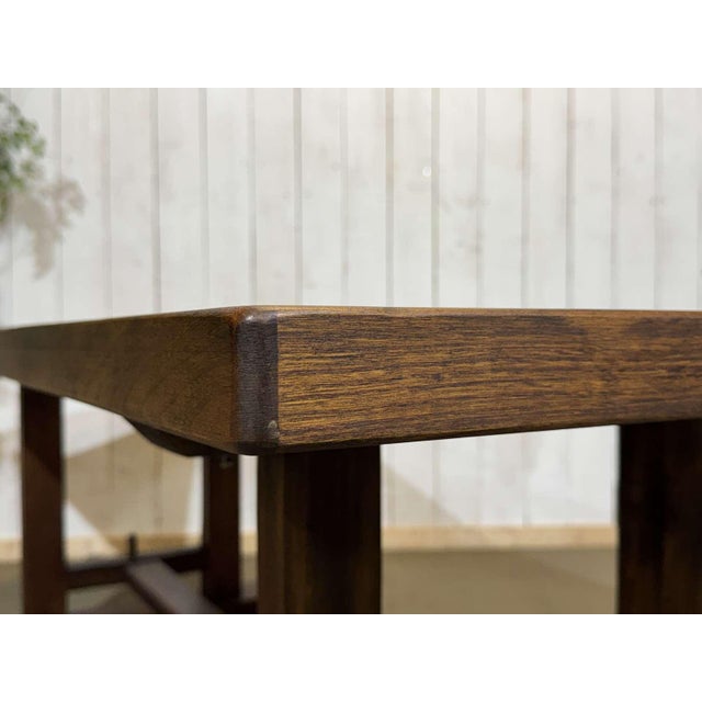 Late 20th Century Elm Monastery Table, 1970s For Sale - Image 5 of 18