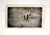 Two Figures on the Shore - Minimalist Landscape Drypoint Etching in Ink on Paper Minimalist landscape with two figures...