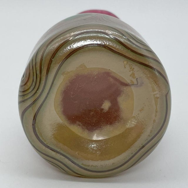 Glass Vase by Erwin Eisch, 1980s For Sale - Image 6 of 10