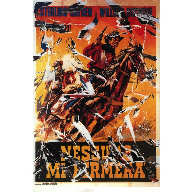 Mimmo Rotella, Top Gun, Seridécollage For Sale