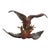 An Austrian cold-painted bronze sculpture of two fighting eagles, attributed to Franz Bergman and dated circa 1890. The...