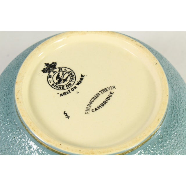 1894-1926 Carlton Ware Armorial Crest W&r Stoke on Trent Tobacco Jar Cambridge For Sale - Image 14 of 15