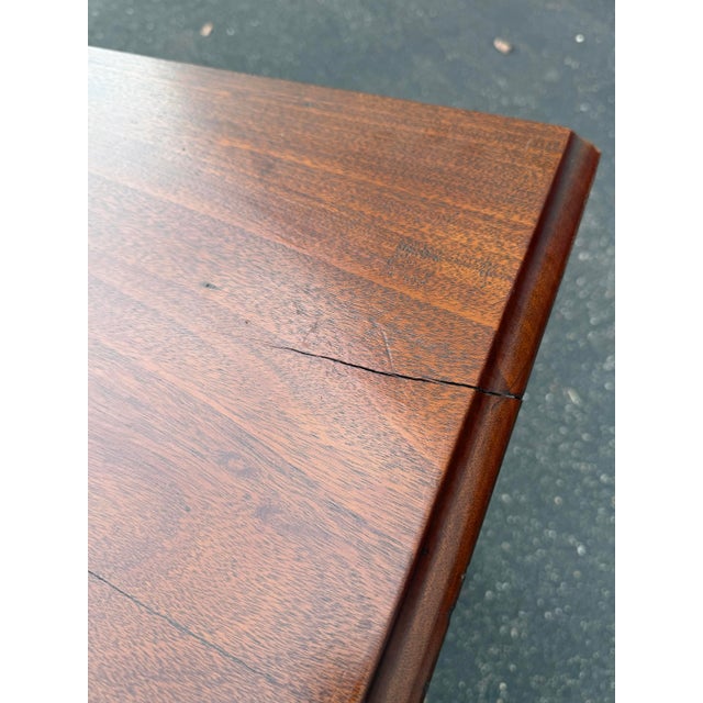 Antique 18th Century Mahogany Queen Anne Lowboy For Sale - Image 9 of 9