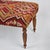 Custom Bench Upholstered in Vintage Turkish Rug With Nailhead Trim For Sale - Image 11 of 12