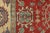 Kazak Rug 5′ X 6’10” Red Wool Traditional Hand-Knotted Carpet For Sale - Image 9 of 13