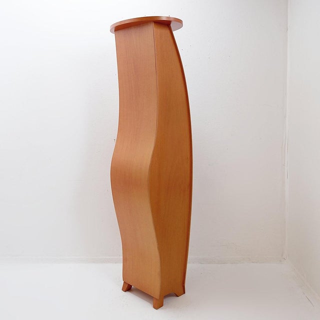 Vintage Drawer Column with Clock For Sale - Image 5 of 16