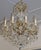 Schonbek La Scala 5007 8 Light Gold Color Crystal Chandelier For Sale - Image 10 of 18
