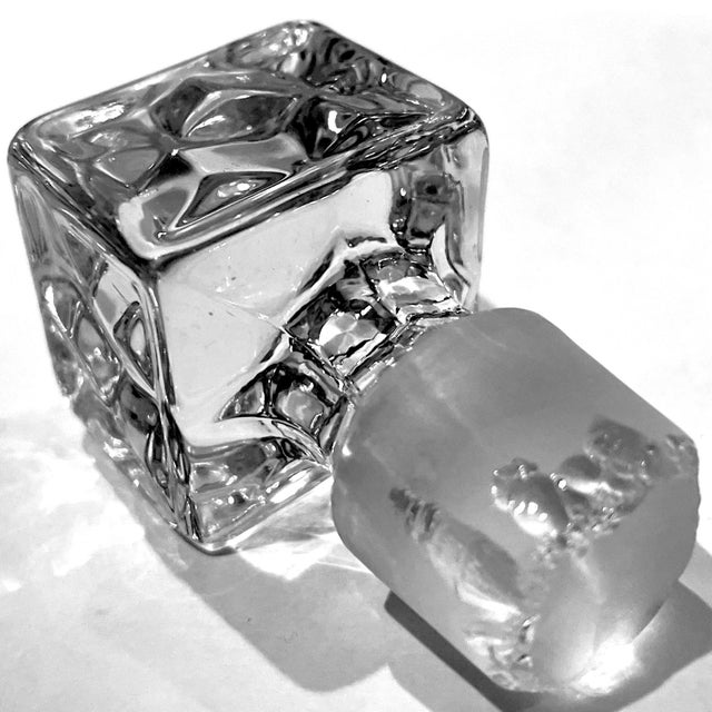 1960's Fostoria Glass America Decanter For Sale - Image 6 of 9