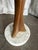 Mid-Century Modern 1950s Mid-Century Modern Adrian Pearsall Style Walnut & Carrara Lamp For Sale - Image 3 of 7