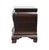 Brown Century Furniture Solid Mahogany Traditional Style 32" Two Drawer Bombe Nightstand For Sale - Image 8 of 10