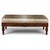 French Antique French Louis XVI Style Mahogany Upholstered Bench For Sale - Image 3 of 15