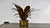 Beautiful torch cut brass flower table lamp by Maison jansen. This flower lamp has a central lightpoint and emits a...
