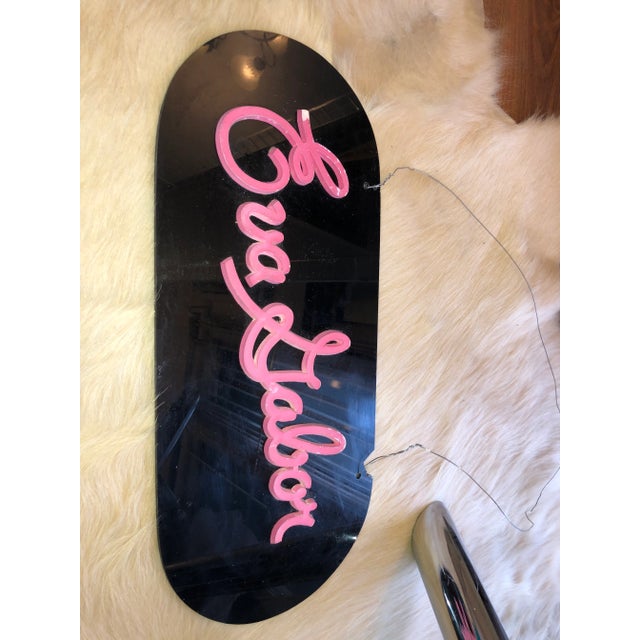Art Deco Eva Gabor’s Dressing Room Door Nameplate For Sale - Image 3 of 10