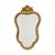 Mid-Century Modern French Wall Mirror in Golden Wood For Sale - Image 3 of 15