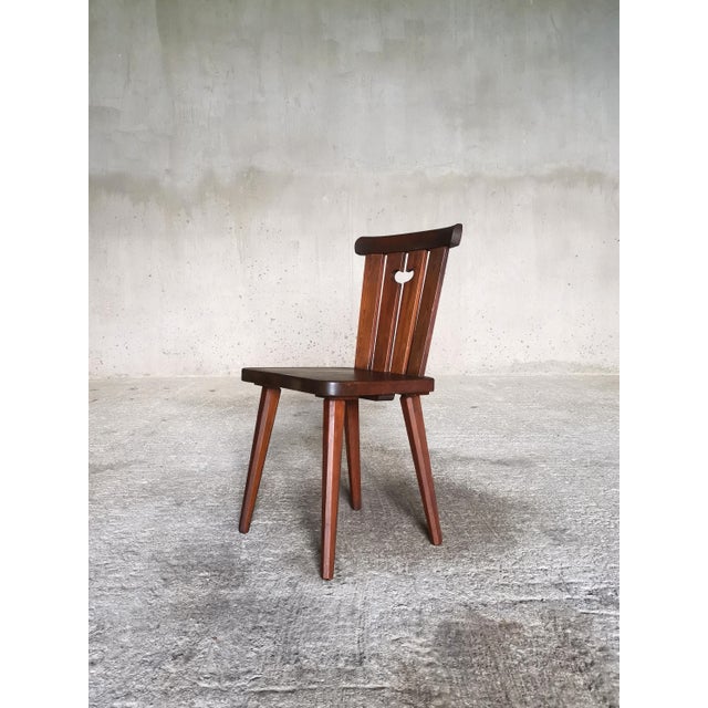 Dining Chairs in Oregon Pine by Göran Malmvall for Karl Andersson & Söner, Sweden, 1940s, Set of 6 For Sale - Image 3 of 11