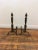 Antique Andirons - 1930s Traditional Flame Torch - A Pair For Sale In Providence - Image 6 of 6