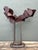 Late 20th Century Vintage Patinated Geometric Abstract Sculpture For Sale - Image 5 of 14