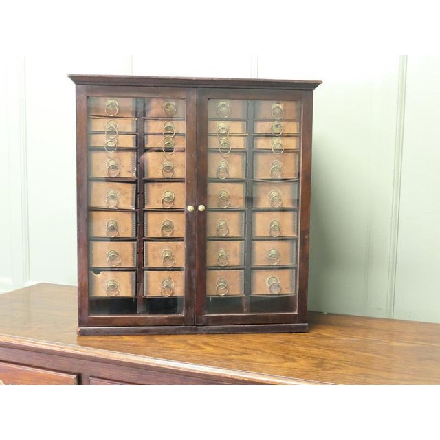 Art Deco Haberdashery Cabinet, Sewing, Shop Display This multi drawer haberdashery unit is a very useful piece the frame...