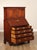 Chippendale Kittinger Colonial Williamsburg Mahogany Slant Front Secretary Desk For Sale - Image 3 of 18