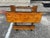 1950s Mid-Century Split Bamboo Folding Table For Sale - Image 11 of 12