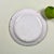 French Antique French Faïence De l'Est Plate – Rose Creuse Floral Decoration – Scalloped Godronné Rim For Sale - Image 3 of 11