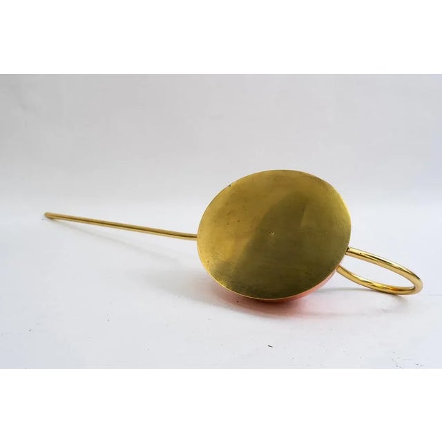 Metal Copper and Brass Can, Vienna, Austria, 1960s For Sale - Image 7 of 10