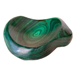 Small Malachite Ashtray, Africa, 20th Century For Sale