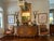 Grand 72" Vintage French Louis XV Style Giltwood Trumeau Mirror For Sale - Image 9 of 12