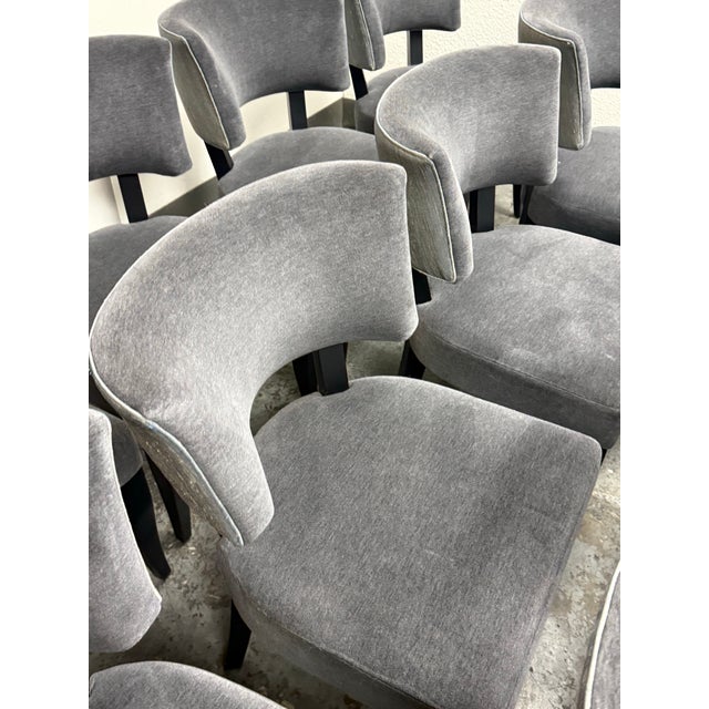 Galero Furniture Klismos Style Dining Side Chairs, Set of Twelve For Sale - Image 4 of 12