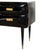 Italian Black Varnished Sideboard in the style of Vittorio Dassi, 1950s For Sale - Image 6 of 8