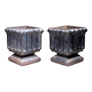19th C. Architectural Cast Iron Column or Post Bases c.1890 For Sale