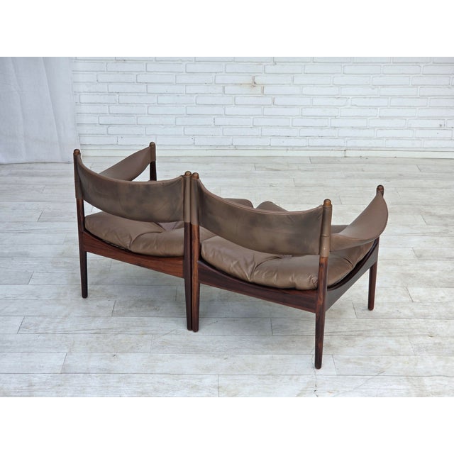 Danish Modus Modular Sofa by Kristian Vedel for Søren Wiladsen, 1974, Set of 3 For Sale - Image 14 of 18
