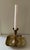 Vintage Georgian Brass Chamber-Stick Candle Holder For Sale - Image 4 of 5