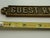 Vintage Solid Brass 'Guest Room Door Sign Plaque For Sale - Image 11 of 12