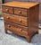 American Late 20th century Early American Style Cherry Commode Bedside Chest of Drawers For Sale - Image 3 of 12