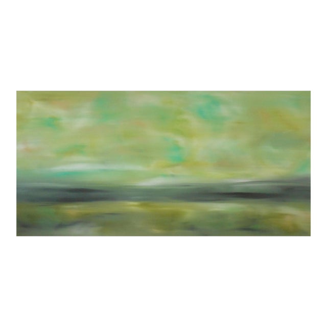 "Magnetize (#2 in Series)" Original Abstract Landscape Painting For Sale