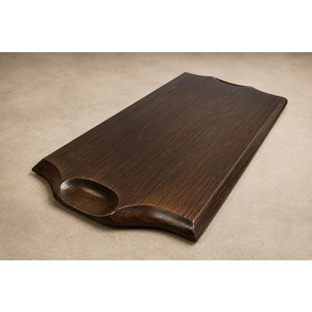 1960s Brazilian Modern Serving Tray in Jacarandá, by Jean Gillon for WoodArt For Sale - Image 13 of 17