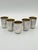 Rare 1955 Soviet Armenian Silver Vodka Cup Set – 875 Star Russian Hallmarked Up for sale is a rare set of five Soviet...