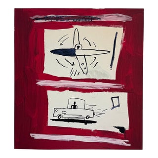 Jean Michel Basquiat (1960-1988), Untitled, 1985, Copyright Estate of Jean Michel Basquiat, Licensed by Artestar New York, Printed in the Uk. For Sale