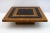 Art Deco Walnut & Lacquer Coffee Table, Italy, 1970s For Sale - Image 3 of 8