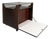 Mid-Century Modern Italian Cubobar Bar Cart by Bruno Munari for Stildomus, 1960s For Sale