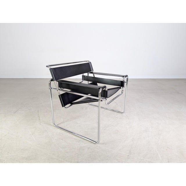 Black Wassily Chair by Breuer for Knoll International For Sale - Image 8 of 13